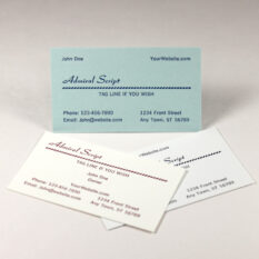 Be the envy of the yacht club with a vintage Admiral Script card